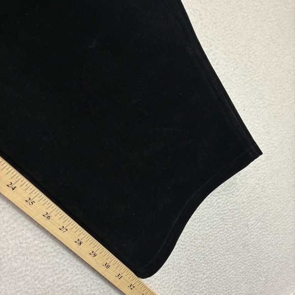 Vintage Koman Baggy Carpenter Pants Mens 40x32 Black Suede Velour Loose Y2K NWT - Picture 7 of 8